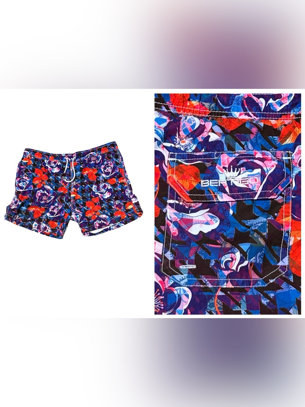 Bertigo Board Swim Surf Shorts #2 Large
